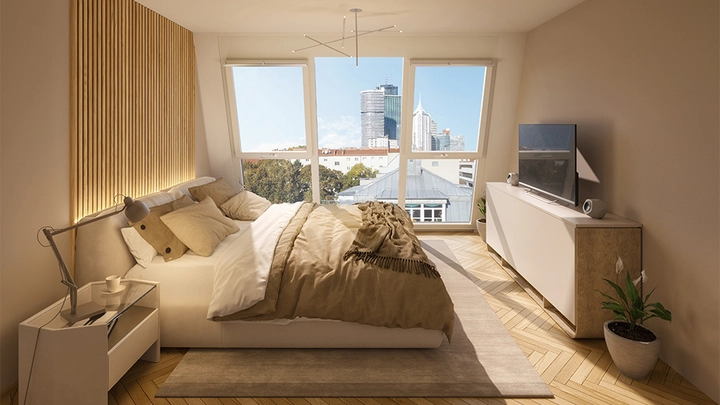 Galerie-Bild 7: Lichtdurflutetes Schlafzimmer