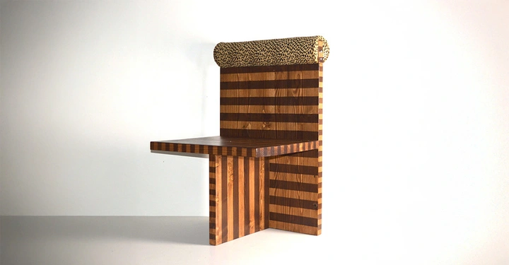 Galerie-Bild 10: Der Ettore Sessel von Studio Greca ist durch seine limitierte Auflage, handwerkliche Fertigung, hochwertigen Materialien und das charakteristische Memphis-inspirierte Design ein außergewöhnliches Möbelstück mit hohem Wiedererkennungswert und Sammlerpotenzial.&nbsp;