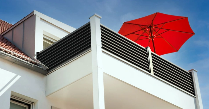 Galerie-Bild 3: GUARDI Balkongeländer Modell TRENTO