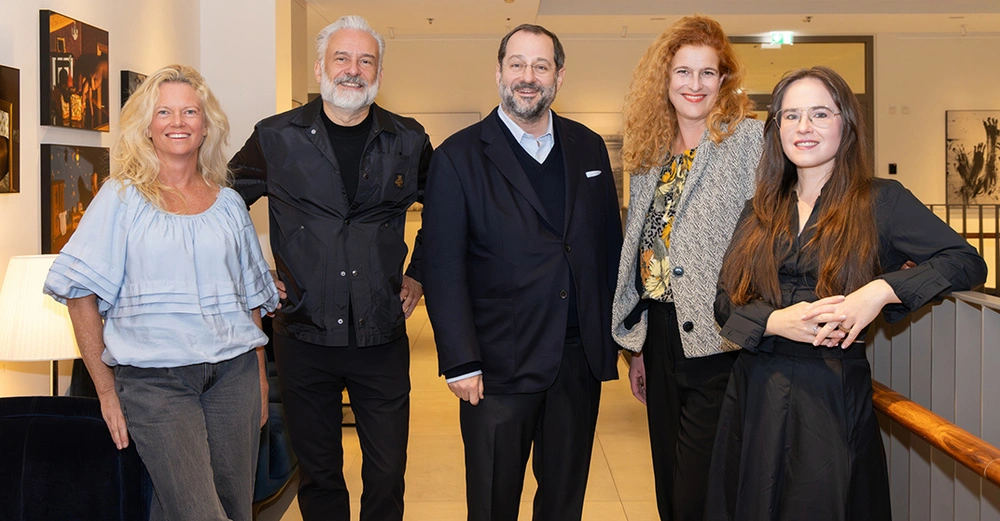 Das hochkarätige Podium von BUWOG im Gespräch: (v.l.) Irene Lundström, Stephan Ferenczy, Daniel Riedl, Ingeborg Erhart und Viktoria Morgenstern.