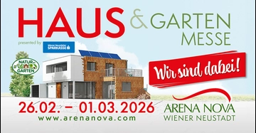Haus & Garten Messe in der Arena Nova Wiener Neustadt