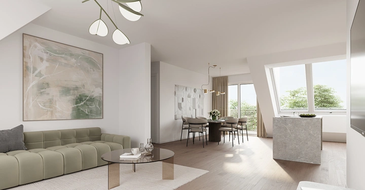 Galerie-Bild 2: 01_WINEGG-Siebenbrunnengasse-44-Wohnku_che-Dachgeschoss.png