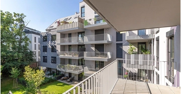 Balkon gartenseitig: Quality Living Raiffeisen