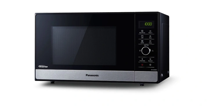 Galerie-Bild 3: Panasonic Mikrowelle mit modernen Funktionen. Kaufguide zu Ausstattung, Vor- und Nachteilen sowie Preisen.