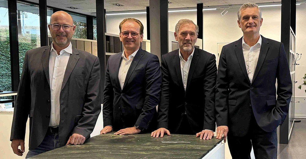 STRASSER Steine Geschäftsleitung: Ing. Christoph Hamberger MAS (CTO), Georg Rieger (CSO),&nbsp;KommR Johannes Artmayr (CEO), Mag. Konstantin Urbanides MBA (CFO)