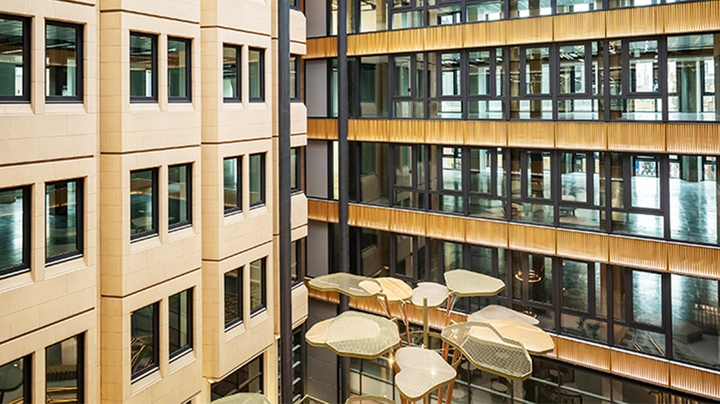 Innenhof 90 Long Acre in Covent Garden/London