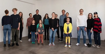 Gruppenbild von den Beteiligten des Living for Future Projekts
