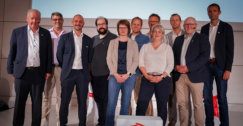 Vorstellung der neuen Website und der Öko-Haus-Linie DOMUS beim HARTL HAUS Verkäufer-Event am 16.9.2025 am Mattsee&nbsp;