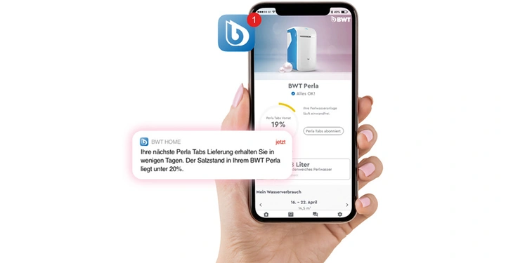 Galerie-Bild 4: BWT Best Water Home App: App, Wasserberater und Vorteilswelt in einem